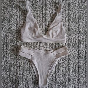 H&M White Bikini Set
